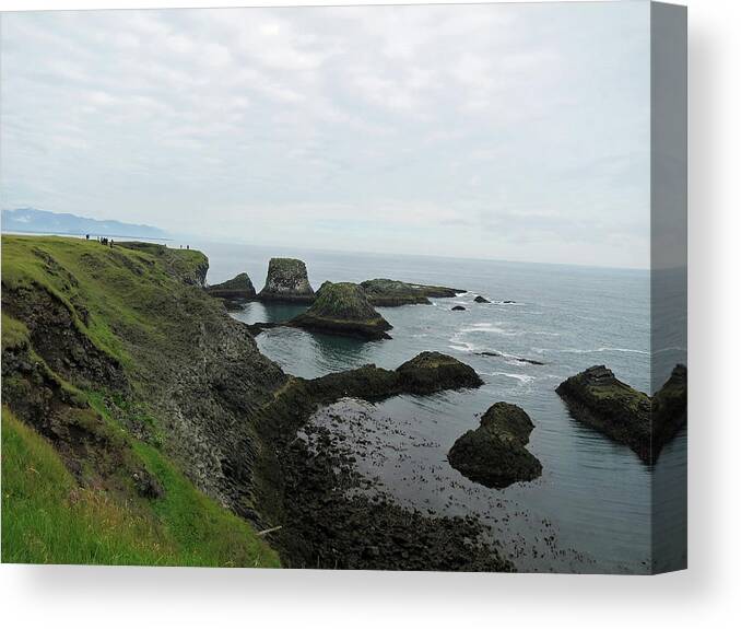 Seascape Canvas Print featuring the photograph Seascape #1 by Pema Hou