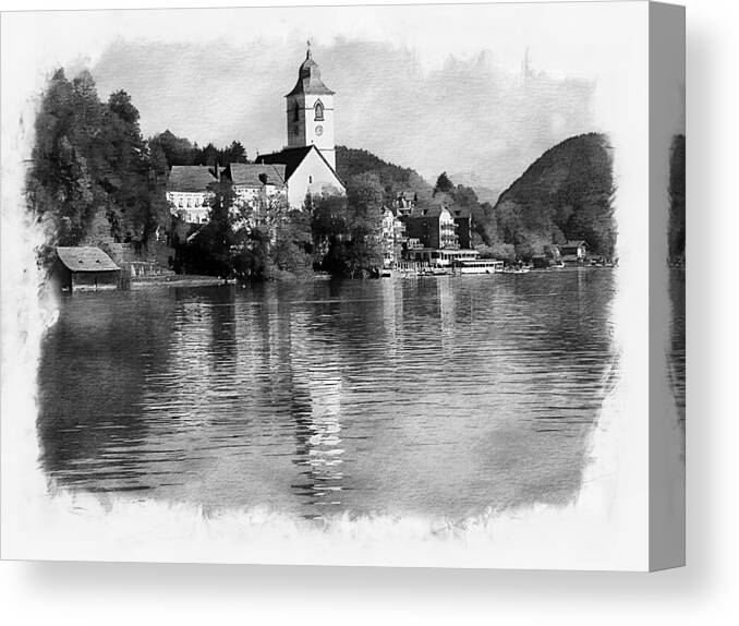 Europe Canvas Print featuring the photograph St Wolfgang Splender #1 by Joseph Hendrix