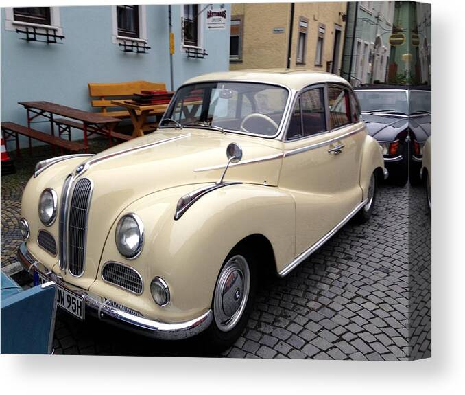 Bmw Canvas Print featuring the photograph BMW #17 by Jackie Russo
