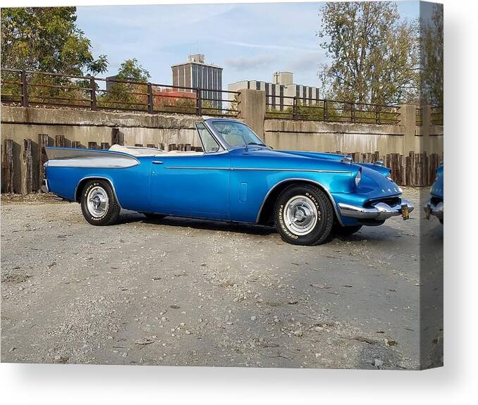 Packard Hawk Canvas Print featuring the photograph Packard Hawk #2 by Jackie Russo