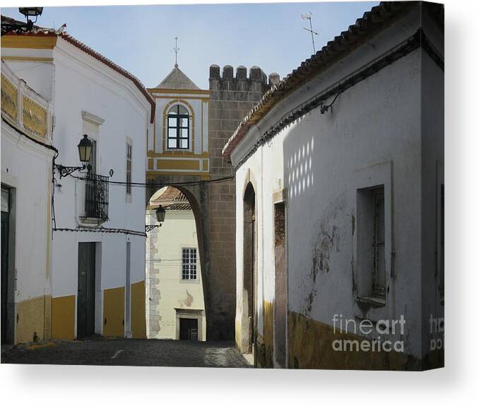Town Canvas Print featuring the photograph Elvas #3 by Chani Demuijlder