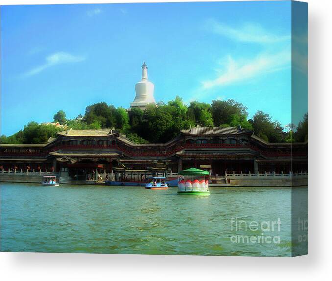 China Canvas Print featuring the photograph Discovering China #9 by Marisol VB