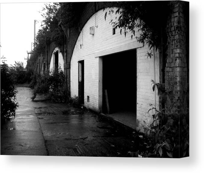 Urban Canvas Print featuring the photograph Archway by Roberto Alamino