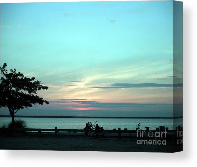 Bay Canvas Print featuring the photograph Bay Breeze by Susan Carella