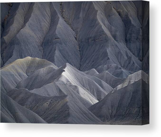 Utah Canvas Print featuring the photograph Blue Hills by Emily Dickey