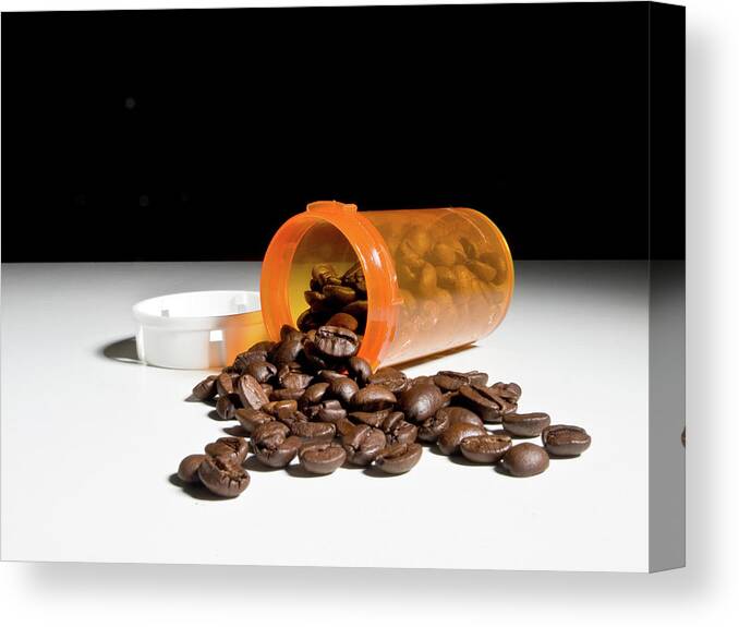 Aroma Canvas Print featuring the photograph Coffee Addiction by Jim DeLillo