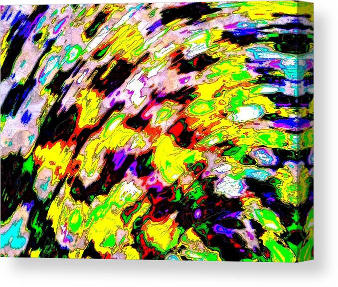 Swirl Canvas Print featuring the photograph Colorslide by Andy Rhodes