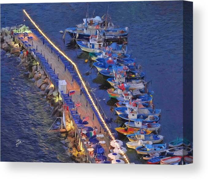 Dock Canvas Print featuring the photograph Dock of The Bay by TK Goforth