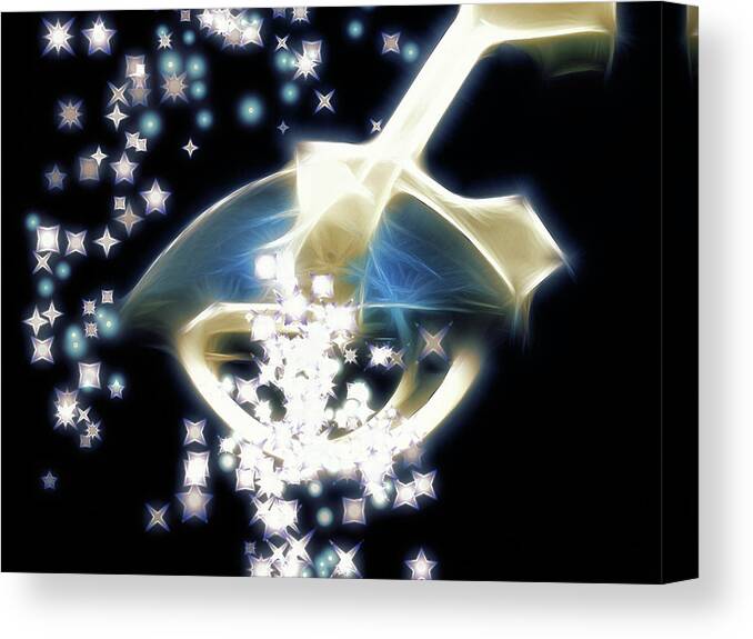 Dream Canvas Print featuring the digital art Dream Infusion by Wendy J St Christopher