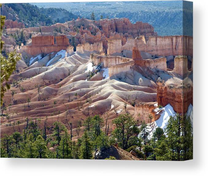 Bryce Canyon Canvas Print featuring the photograph Fairy Land Hoodoos by Amelia Racca
