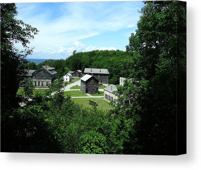 Fayette Canvas Print featuring the photograph Fayette Historic State Park by Keith Stokes