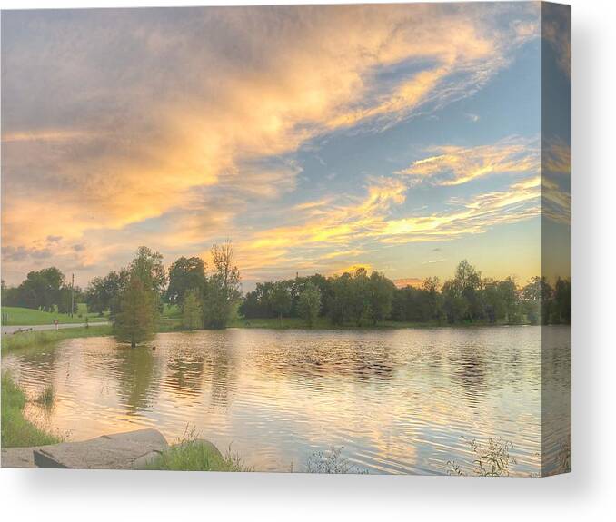 Clouds Canvas Print featuring the photograph Glorious Sky by Sumoflam Photography