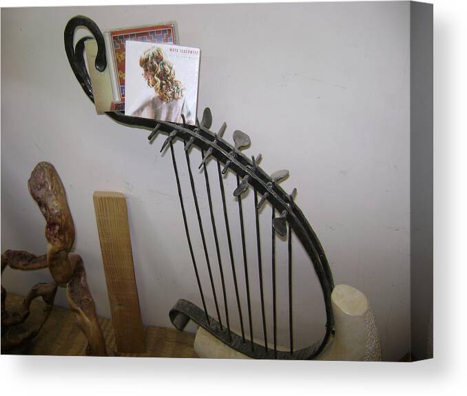 Harp Canvas Print featuring the photograph Harp by Moshe Harboun