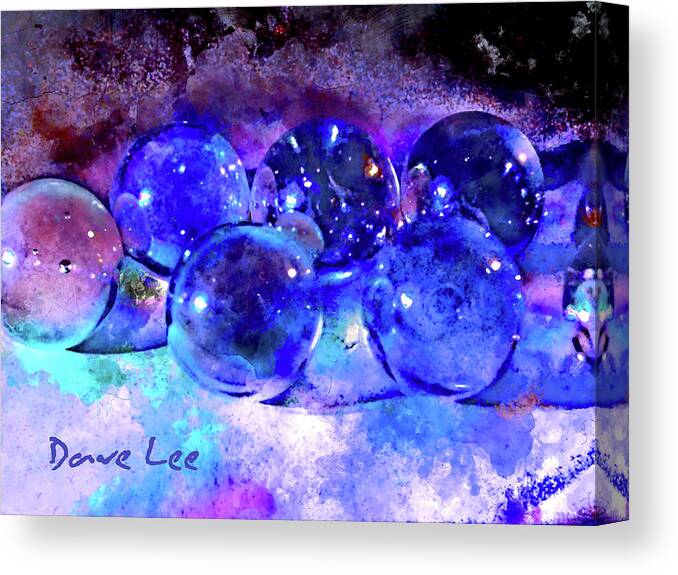 Marbles Canvas Print featuring the mixed media Have You Lost Your Marbles? by Dave Lee