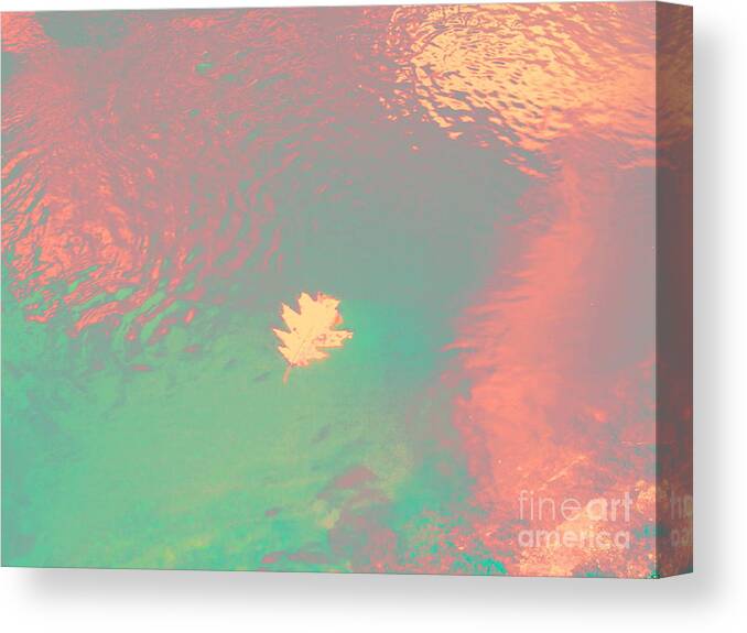 Abstract Canvas Print featuring the photograph I'll Be There For You by Sybil Staples