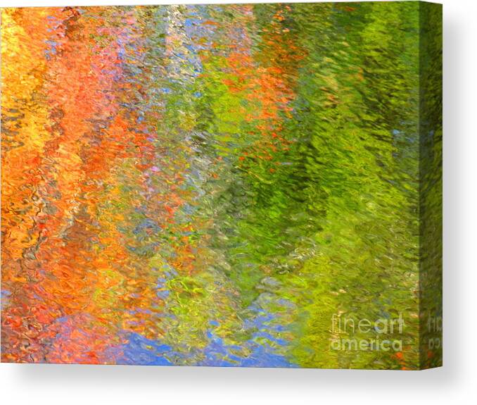 Abstract Canvas Print featuring the photograph Otherwise Quiescent by Sybil Staples