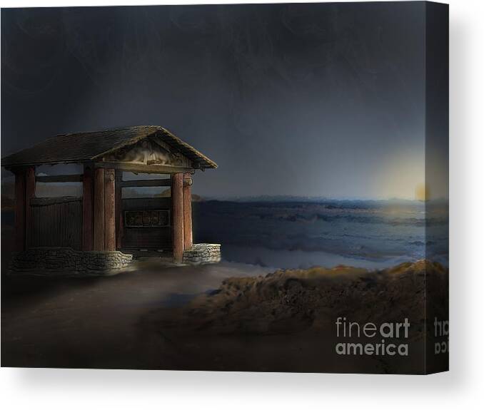 Day Canvas Print featuring the photograph It's A New Day by Vivian Martin