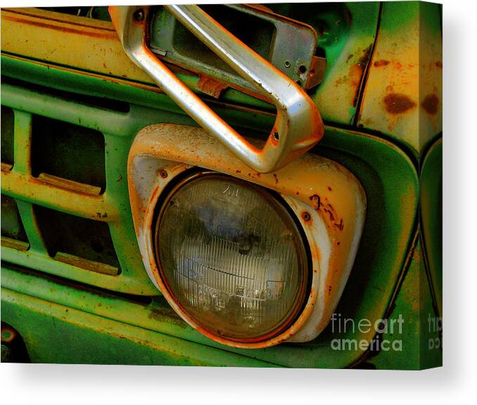 Rust Canvas Print featuring the photograph Lights Out by James Temple