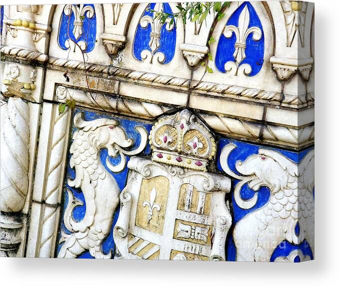 Architectural Detail Canvas Print featuring the photograph Looks Like France by Amy Regenbogen