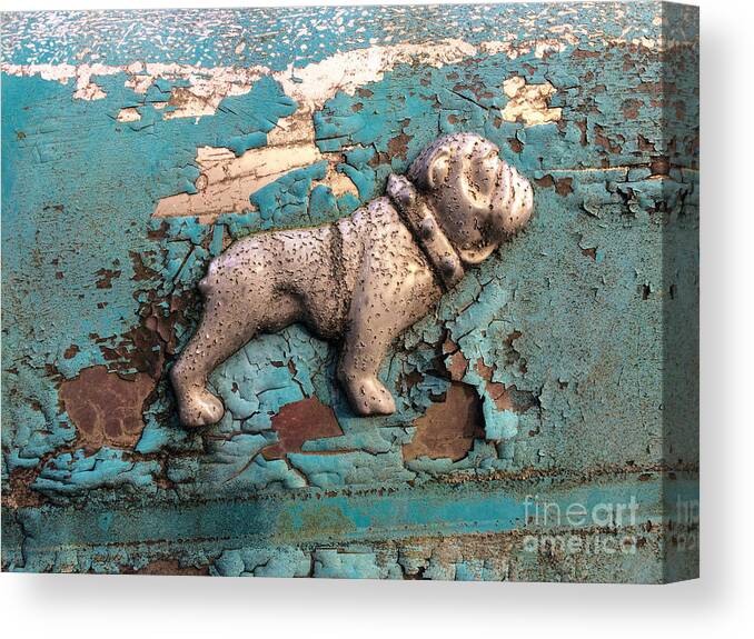 Mack Canvas Print featuring the photograph Mack Bulldog II by Terry Rowe