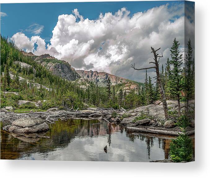 Nature Scenic Canvas Print featuring the photograph Mills Lake 5 by Scott Cordell