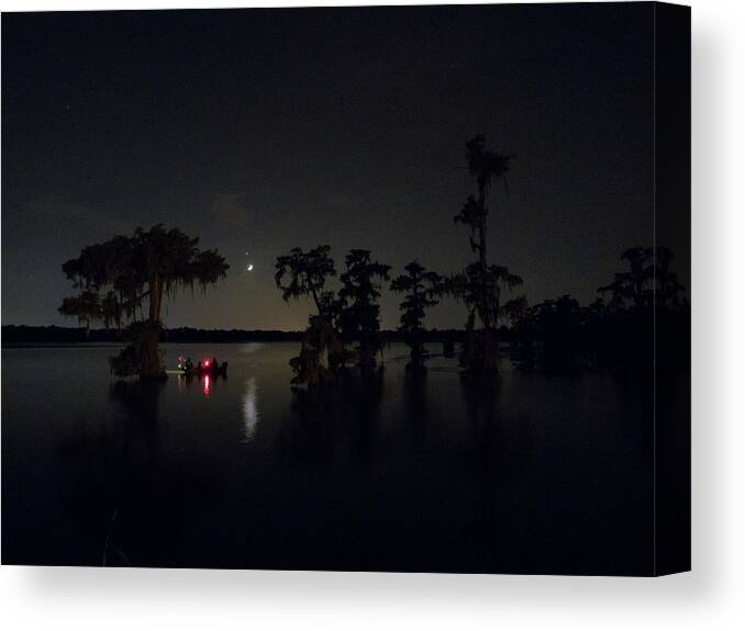 Orcinus Fotograffy Canvas Print featuring the photograph Moonlight Shadow by Kimo Fernandez