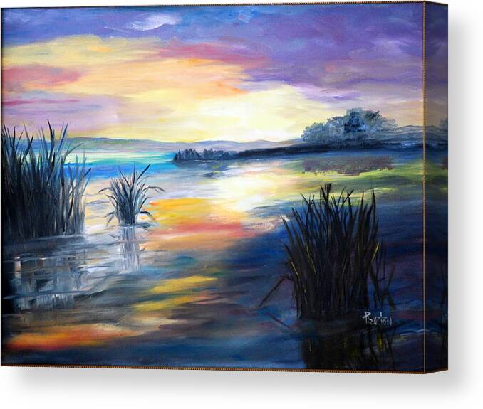 Morning Canvas Print featuring the painting Morning by Phil Burton
