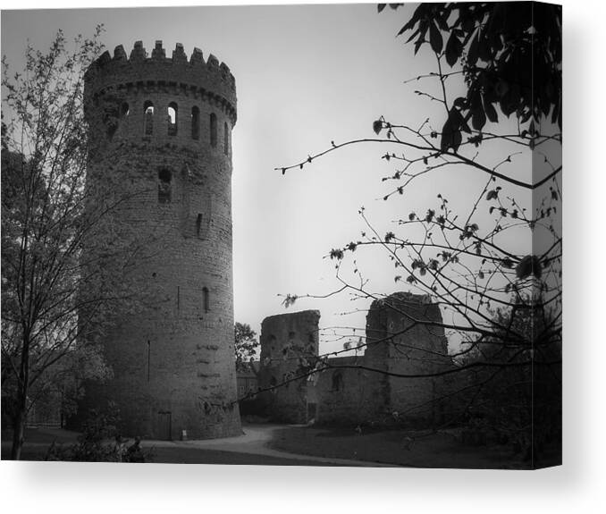 Ireland Canvas Print featuring the photograph Nenagh Castle County Tipperary Ireland by Teresa Mucha