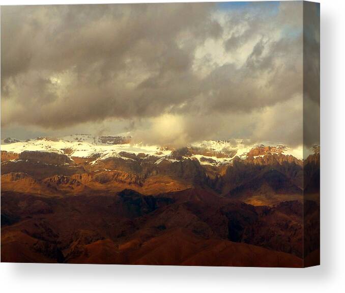 Nature Canvas Print featuring the photograph Passing Shadows by Anna Duyunova
