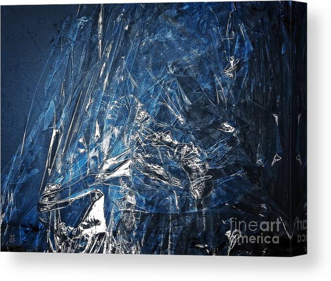 Texture Canvas Print featuring the photograph Plastic Texture 1 by Fei A