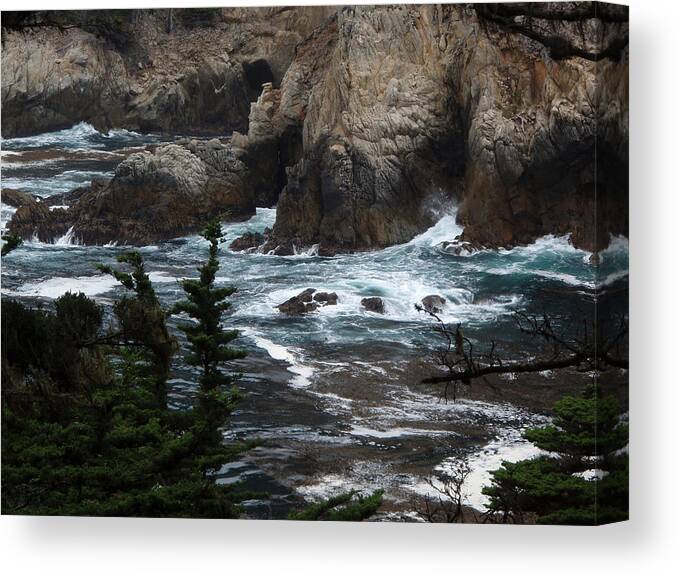 Landscape Canvas Print featuring the photograph pr 118 - The Claw the print by Chris Berry