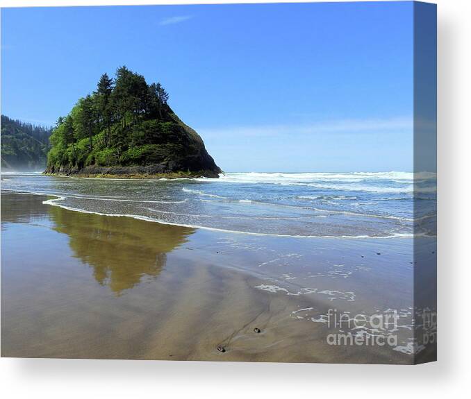 Proposal Rock Canvas Print featuring the photograph Proposal Rock by Scott Cameron