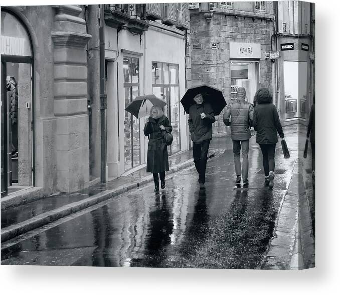 Rain Canvas Print featuring the photograph Rain by Jessica Levant