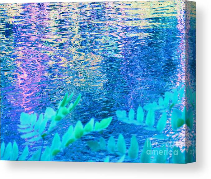 Water Canvas Print featuring the photograph Distractions from the River Waters by Sybil Staples