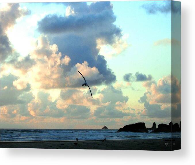 Sunset Canvas Print featuring the photograph Serene Sunset by Will Borden