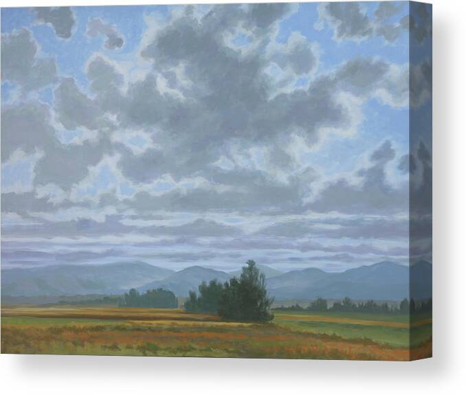 Oil Paintings Canvas Print featuring the painting Shenandoah Valley by Guy Crittenden