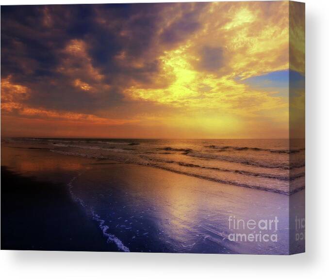 Sky Canvas Print featuring the photograph Sky Definition by Mim White