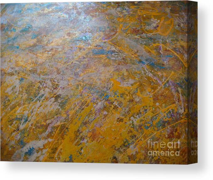 Summer Canvas Print featuring the painting Summer Time by Fereshteh Stoecklein