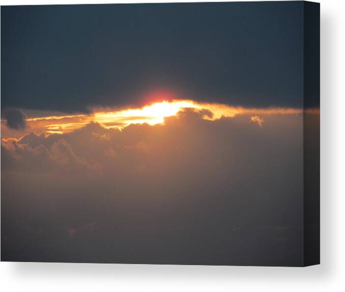 Sunrise Canvas Print featuring the photograph Sunrise by Jackie Russo