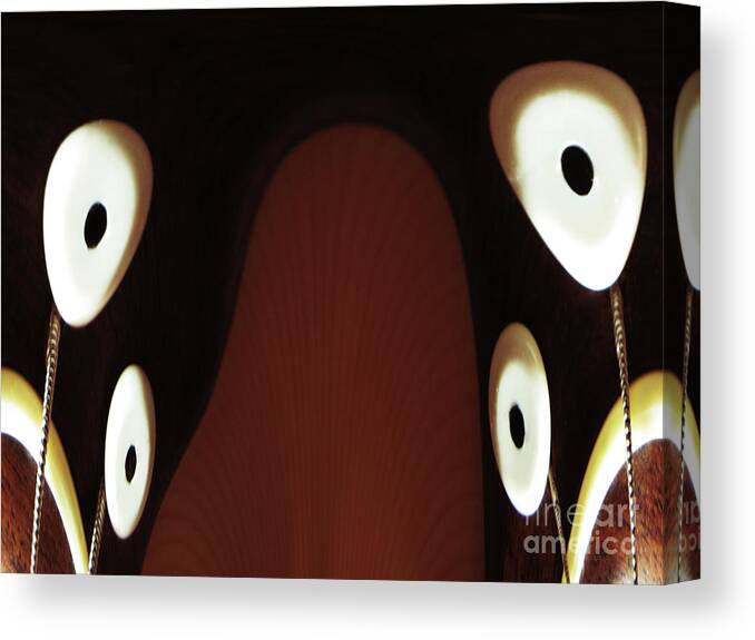 Abstract Canvas Print featuring the photograph The Guides by Kelly Holm