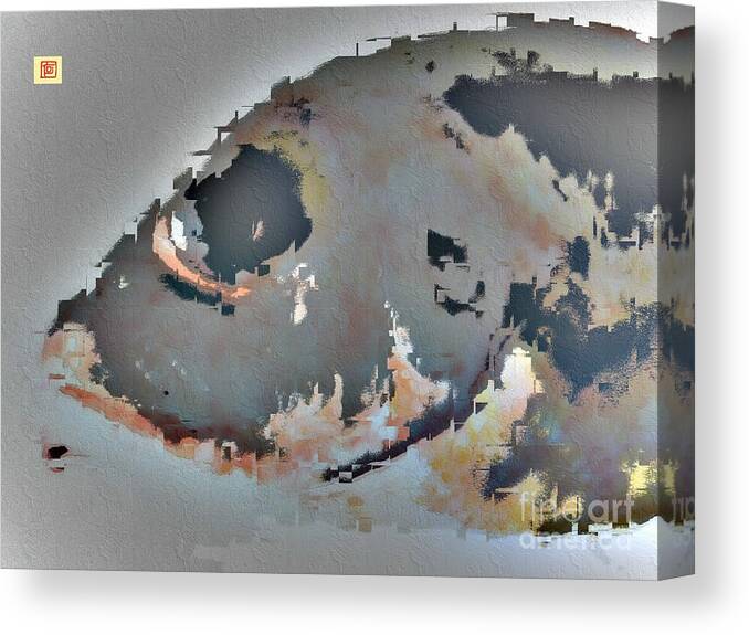 Fish Canvas Print featuring the photograph Toau Abstract by Dorlea Ho