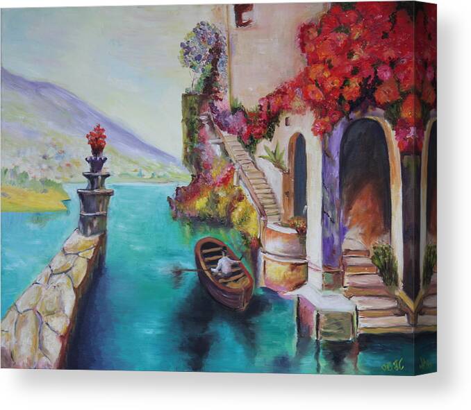 Colors Canvas Print featuring the painting Untiteled by Taly Bar