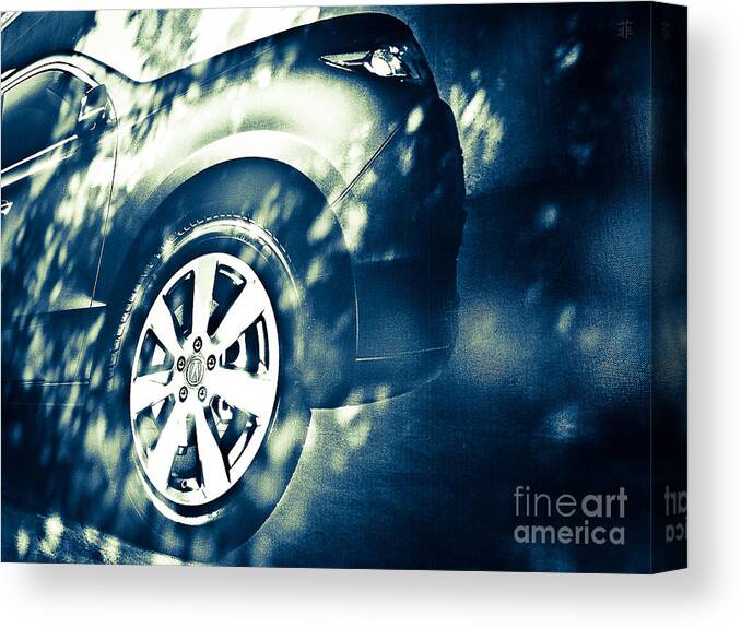 Car Canvas Print featuring the photograph Vehicle No. 6 by Fei A