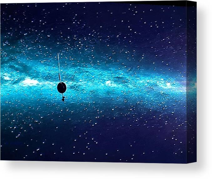 Nasa Canvas Print featuring the photograph Voyager 2 by Rob Hans