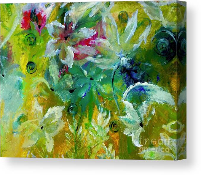 Wrap Canvas Print featuring the digital art Wrap It Up Fall by Lisa Kaiser