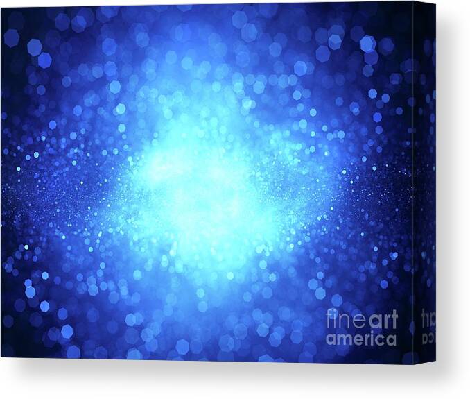 Shiny Canvas Print featuring the photograph Abstract Illustration #15 by Sakkmesterke/science Photo Library