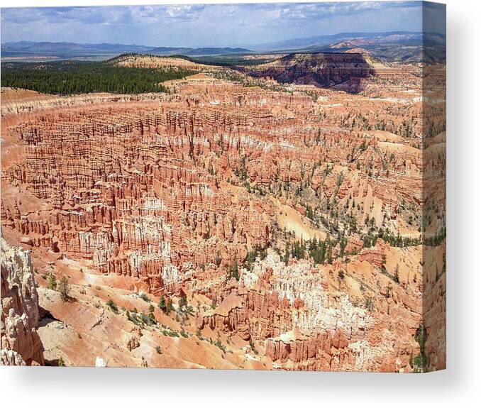 Bryce Canyon Canvas Print featuring the photograph Bryce Canyon by Mark Duehmig