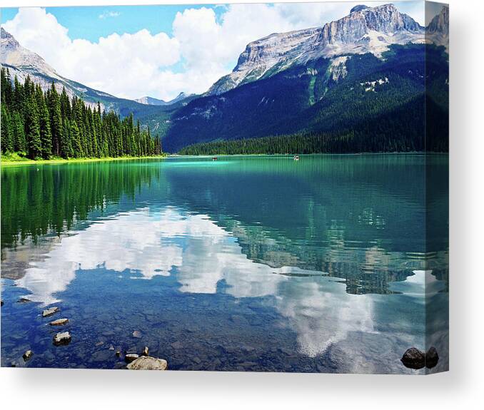 Clear Canvas Print featuring the photograph Clear Views by Gail Peck