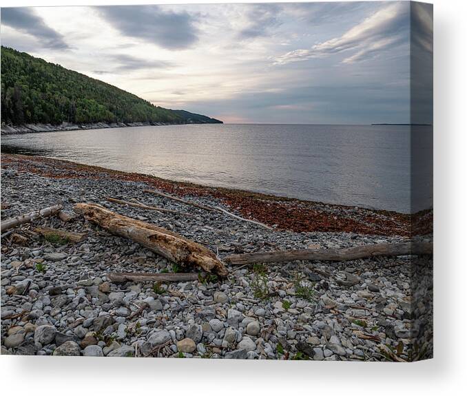  Canvas Print featuring the photograph Forillon National Park Quebec-4 by Patricia Gould