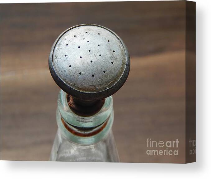 Macro Canvas Print featuring the photograph Macro Water Spout by Phil Perkins